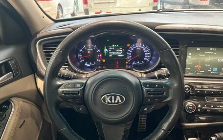 KIA Optima III, 2014 год, 1 590 000 рублей, 26 фотография