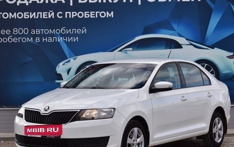 Skoda Rapid I, 2018 год, 1 370 000 рублей, 6 фотография