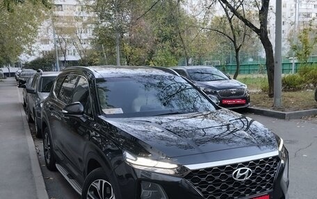 Hyundai Santa Fe IV, 2019 год, 3 220 000 рублей, 2 фотография