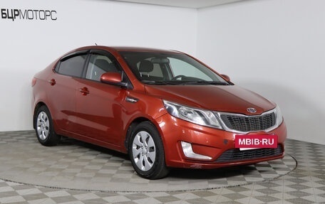 KIA Rio III рестайлинг, 2012 год, 719 990 рублей, 3 фотография