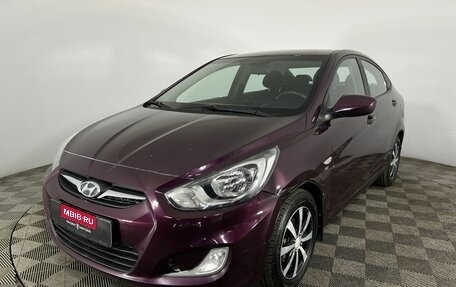 Hyundai Solaris II рестайлинг, 2011 год, 745 000 рублей, 1 фотография