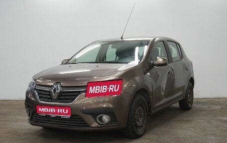 Renault Sandero II рестайлинг, 2018 год, 1 110 000 рублей, 1 фотография