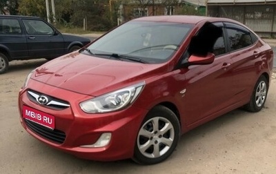 Hyundai Solaris II рестайлинг, 2011 год, 930 000 рублей, 1 фотография