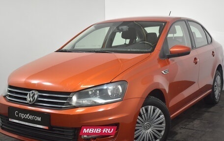 Volkswagen Polo VI (EU Market), 2016 год, 1 149 000 рублей, 3 фотография