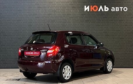 Skoda Fabia II, 2013 год, 890 000 рублей, 5 фотография