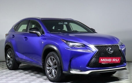 Lexus NX I, 2016 год, 3 389 000 рублей, 3 фотография