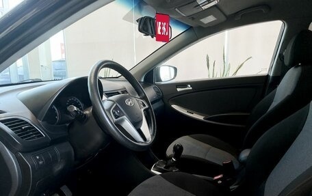 Hyundai Solaris II рестайлинг, 2013 год, 969 000 рублей, 16 фотография