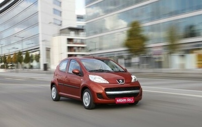 Peugeot 107 I рестайлинг, 2009 год, 475 000 рублей, 1 фотография