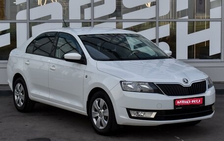 Skoda Rapid I, 2016 год, 1 365 000 рублей, 1 фотография