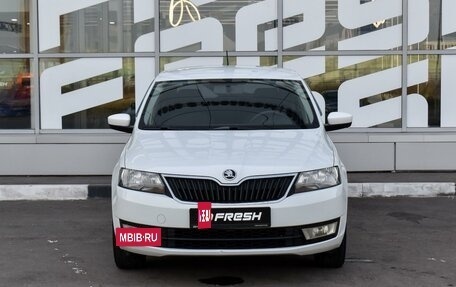 Skoda Rapid I, 2016 год, 1 365 000 рублей, 3 фотография