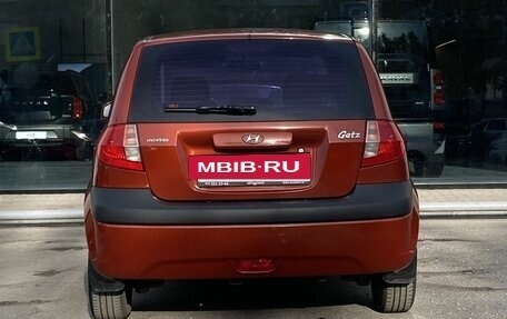 Hyundai Getz I рестайлинг, 2008 год, 470 000 рублей, 6 фотография