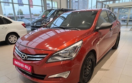 Hyundai Solaris II рестайлинг, 2014 год, 1 339 000 рублей, 1 фотография