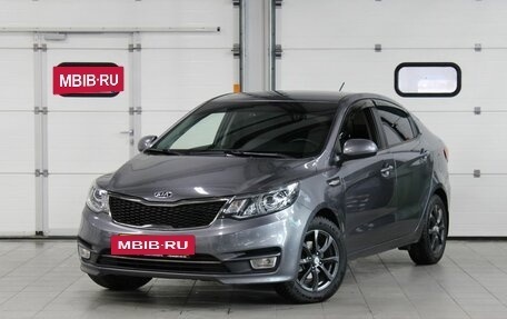 KIA Rio III рестайлинг, 2016 год, 1 077 000 рублей, 17 фотография