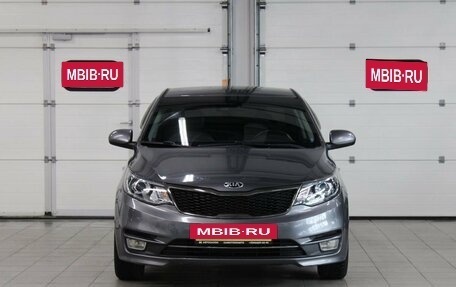 KIA Rio III рестайлинг, 2016 год, 1 077 000 рублей, 18 фотография