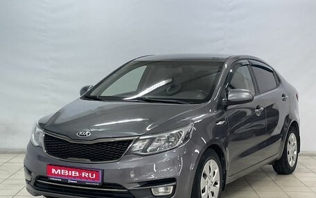 KIA Rio III рестайлинг, 2017 год, 1 350 000 рублей, 1 фотография