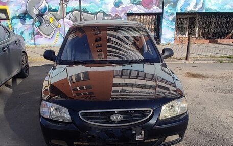 Hyundai Accent II, 2008 год, 500 000 рублей, 1 фотография