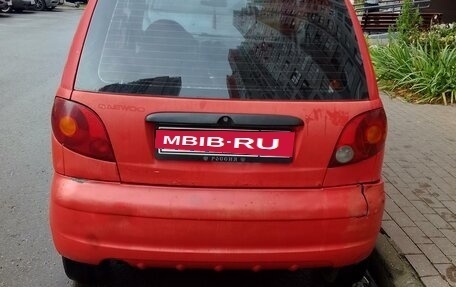 Daewoo Matiz I, 2005 год, 100 000 рублей, 4 фотография