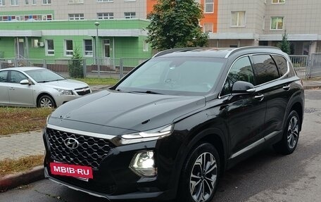 Hyundai Santa Fe IV, 2019 год, 3 215 000 рублей, 2 фотография