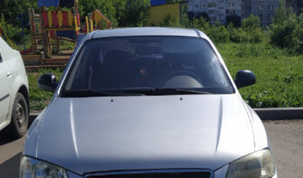 Hyundai Accent II, 2007 год, 150 000 рублей, 1 фотография