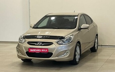 Hyundai Solaris II рестайлинг, 2011 год, 935 000 рублей, 1 фотография