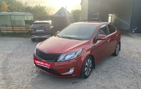 KIA Rio III рестайлинг, 2012 год, 1 150 000 рублей, 23 фотография