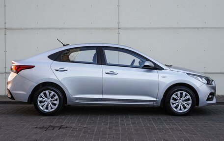 Hyundai Solaris II рестайлинг, 2018 год, 1 575 000 рублей, 5 фотография