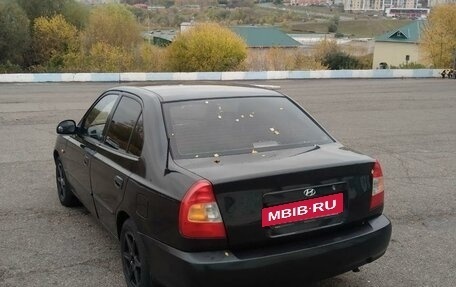 Hyundai Accent II, 2004 год, 340 000 рублей, 6 фотография