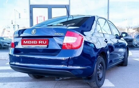 Skoda Rapid I, 2014 год, 840 000 рублей, 5 фотография