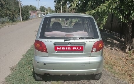 Daewoo Matiz I, 2008 год, 195 000 рублей, 3 фотография