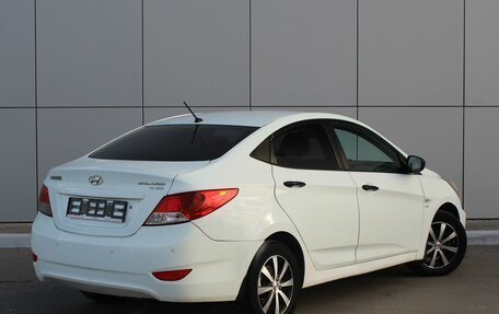 Hyundai Solaris II рестайлинг, 2011 год, 579 000 рублей, 4 фотография