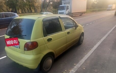 Daewoo Matiz I, 2009 год, 180 000 рублей, 7 фотография