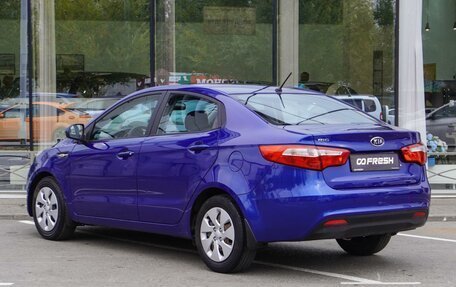 KIA Rio III рестайлинг, 2012 год, 1 049 000 рублей, 2 фотография