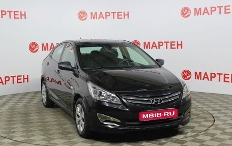 Hyundai Solaris II рестайлинг, 2016 год, 1 125 000 рублей, 3 фотография