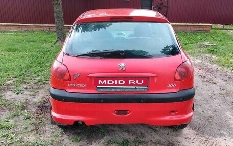 Peugeot 206, 2007 год, 320 000 рублей, 4 фотография