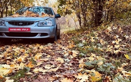 Hyundai Accent II, 2003 год, 165 000 рублей, 1 фотография