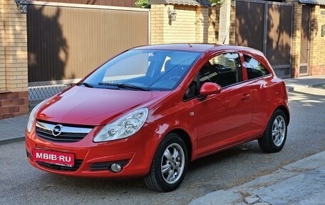 Opel Corsa D, 2008 год, 595 000 рублей, 1 фотография