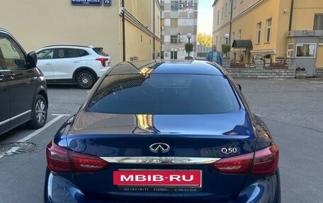 Infiniti Q50 I рестайлинг, 2017 год, 1 998 321 рублей, 4 фотография