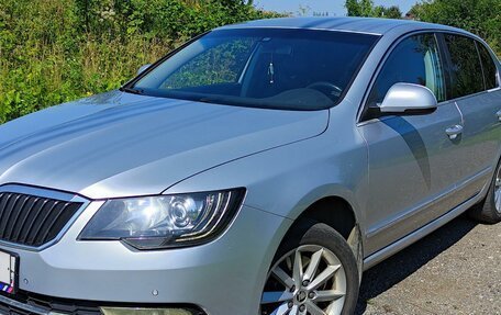 Skoda Superb III рестайлинг, 2014 год, 1 345 000 рублей, 19 фотография