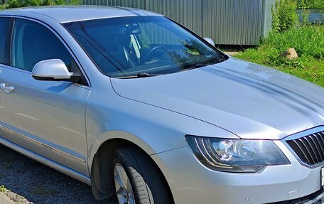 Skoda Superb III рестайлинг, 2014 год, 1 345 000 рублей, 28 фотография