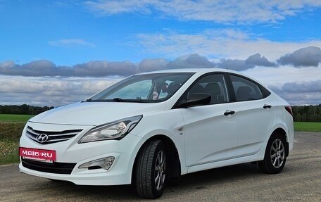 Hyundai Solaris II рестайлинг, 2014 год, 980 000 рублей, 18 фотография