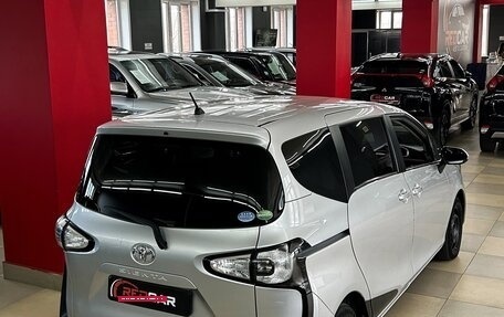 Toyota Sienta II, 2017 год, 1 480 000 рублей, 15 фотография