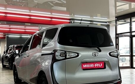 Toyota Sienta II, 2017 год, 1 480 000 рублей, 11 фотография