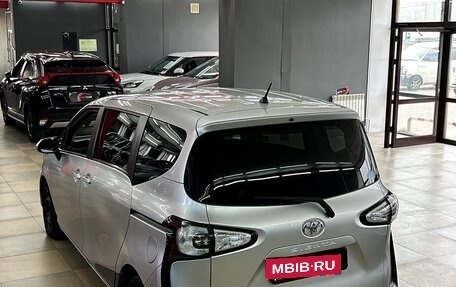 Toyota Sienta II, 2017 год, 1 480 000 рублей, 14 фотография