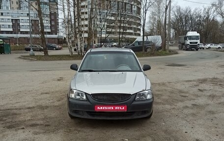 Hyundai Accent II, 2002 год, 125 000 рублей, 1 фотография