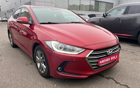 Hyundai Elantra VI рестайлинг, 2017 год, 1 399 000 рублей, 2 фотография