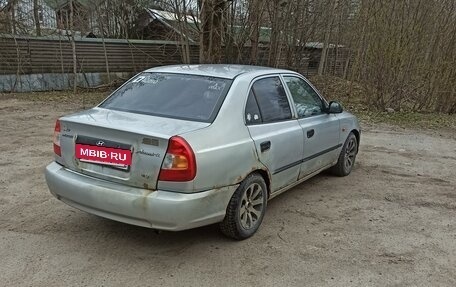 Hyundai Accent II, 2002 год, 125 000 рублей, 3 фотография