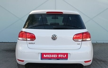 Volkswagen Golf VI, 2012 год, 899 000 рублей, 7 фотография