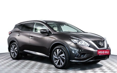 Nissan Murano, 2018 год, 2 651 000 рублей, 3 фотография