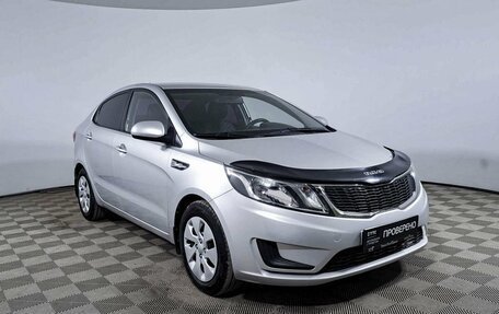 KIA Rio III рестайлинг, 2014 год, 964 400 рублей, 3 фотография