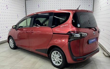 Toyota Sienta II, 2016 год, 1 600 000 рублей, 5 фотография